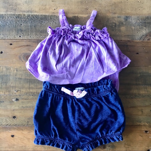 ⭐️Spendid Set ⭐️Romper And Bloomer Baby 3-6 Months - Picture 4 of 6